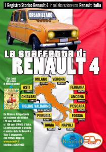 Staffetta Renault 4 Tour d'Italia